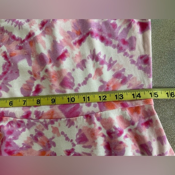 The Children's Place Pink and White A-Line Sundress Scoop Neck (877) - Picture 6 of 8